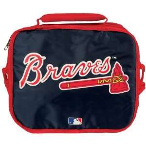  Atlanta Braves   Logo Soft Lunch Box MLB Pro Baseball 