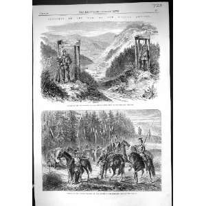  1866 War Outpost Prussian Grenadiers Bohemian Frontier 