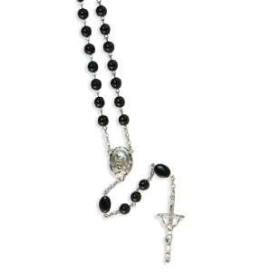  Silver Tone Papal Rosary: Jewelry