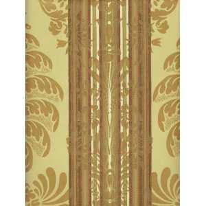   Stroheim and Romanns Color Gallery Metallic Voltaire Stripe Copper and