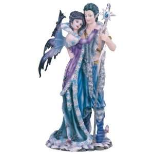  Snow Fairy With Person Collectible Figurine Decoration 
