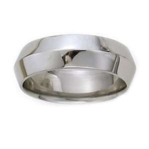  ARTCARVED SUSSEX Mens Palladium Wedding Band ArtCarved ArtCarved 