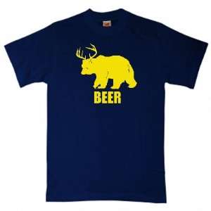  Bear With Deer Antlers Tshirts on Sale For Cheap 