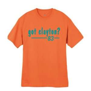  Mens Got Clayton ? Throwback Orange T Shirt Size Small 