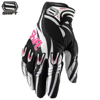 Shift Womens Stealth Gloves Black/Pink Large  