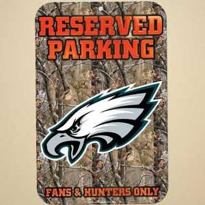  NFL Philadelphia Eagles Realtree Camo Fans & Hunters Only Parking 