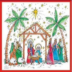    Advent Calendar   Starlight Nativity Scene: Sports & Outdoors