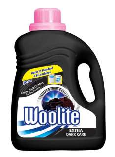 Woolite Extra Dark Care Formula is specially created to keep the color 