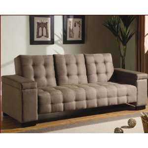  Coaster Furniture Convertible Sofa Bed in Tan CO300146 