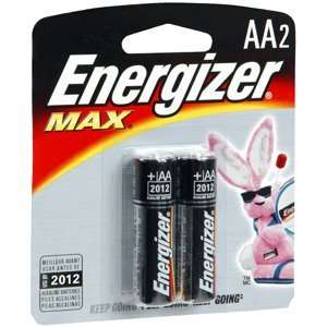 ENERGIZER BATTERY AA 2 PACK by AUDIOVOX *** Health 