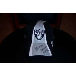  George Blanda Raiders,hof W/coa Signed Hat: Sports 