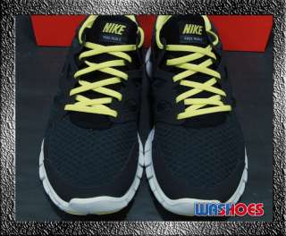 Nike Free Run 2 Black White Sonic Yellow 8~11.5 Running  