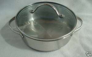 NEW Princess House Stainless Steel 1 1/4 Qt Pan 6496  