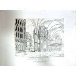   1817 WINCHESTER CATHEDRAL CHURCH LANGTON CHANTRY BLORE: Home & Kitchen