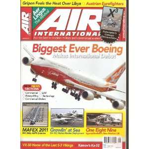   Ever Boeing makes international debut, August 2011) Various Books