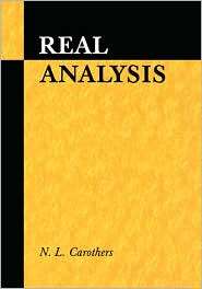   Analysis, (0521497566), N. L. Carothers, Textbooks   