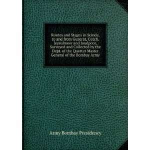   Master General of the Bombay Army Army Bombay Presidency Books