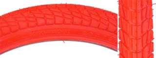 Sunlite Bicycle Freestyle Tire 20x1.95 Red Kontact  