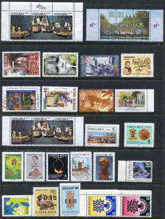 Costa Rica, MNH, Small collection, x2282  