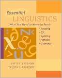 Essential Linguistics What You Need to Know to Teach Reading, ESL 
