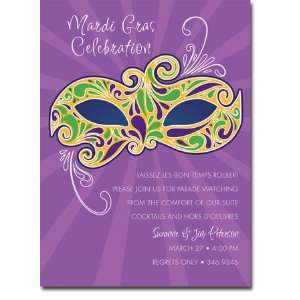     Holiday Invitations (Mardis Gras Mask): Health & Personal Care