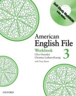   American English File 3 Workbook with Multi ROM by 