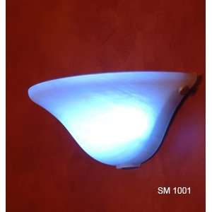  Half Moon Frosted Wireless Sconce: Home Improvement