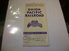 1964 UNION PACIFIC RAILROAD Time Table Timetable 43p  