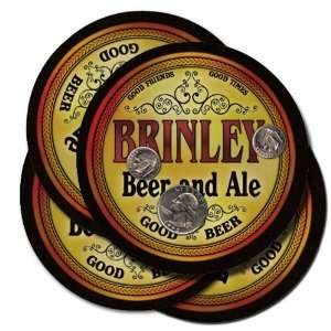  BRINLEY Family Name Beer & Ale Coasters: Everything Else