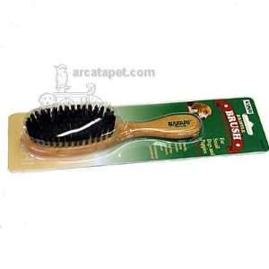    Bristle Dog Grooming Brush Small with Wood Handle