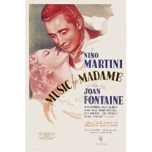  Music for Madame Movie Poster (11 x 17 Inches   28cm x 