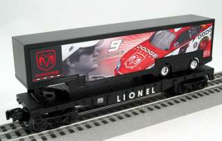 Lionel O/O27 #26353 Kasey Kahne Flatcar w/Trailer  