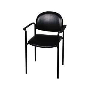  Jeffco Elan Salon Reception Chair (Black) 1099V: Beauty