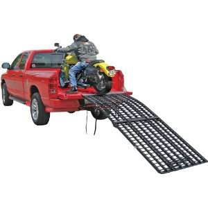 Black Widow 3 Piece Folding Arched Motorcycle/ATV Ramp