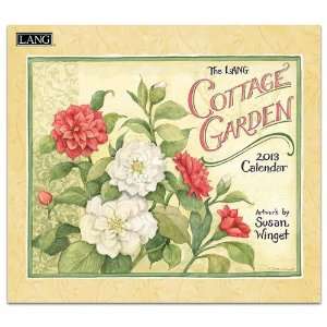    Cottage Garden 2013 Wall Calendar Susan Winget: Office Products