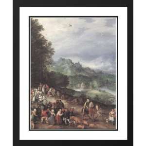  Brueghel, Jan the Elder 28x36 Framed and Double Matted A 
