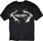 Call of Duty Video Game Black Soldier T Shirt sz Small