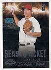 2011 Playoff Contenders MIKE TROUT Season Ticket Rookie SP 104/299 