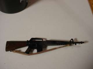 HASBRO GREEN BERET M 16 M16 RIFLE INTACT 1/6 12 1960s GI JOE Action 
