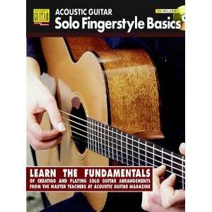 : Acoustic Guitar Solo Fingerstyle Basics   Book and CD Package   TAB 