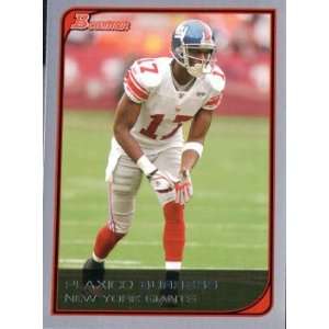  Plaxico Burress New York Giants 2006 Bowman #1 Football 