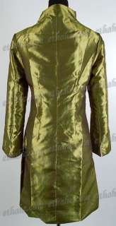 Reversible Long Jacket Burgundy/Green M/Sz.8 639C  