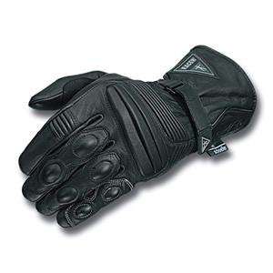  Racer Feeling Leather Gloves   Large/Black: Automotive