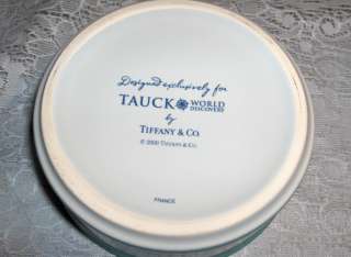 Tiffany & Co. Tauck World Discovery Porcelain 2 P Trinket Face Powder 