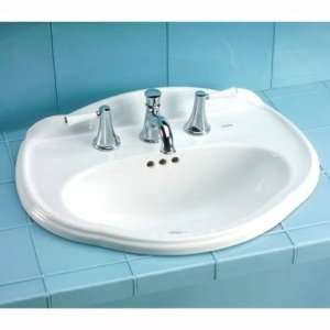   LT753.4#03 Bone Whitney Self Rimming Lavatory ADA