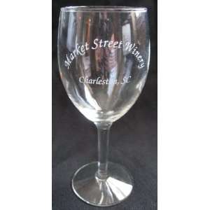 Market Street Winery Wine Glass