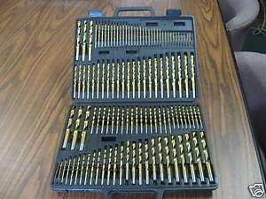 115 Piece TiN Coated 3 In 1 Combo HSS Drill Set New  