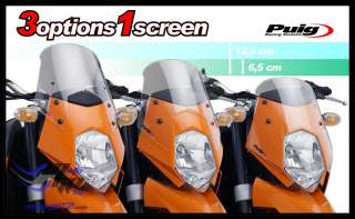 Puig NG windscreen Ktm 950 Supermoto/SM 06 08 h290mm / Cupula moto 