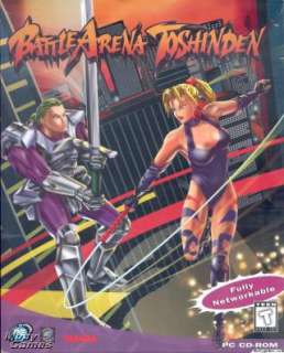 Battle Arena Toshinden PC CD classic fighting game 1996  