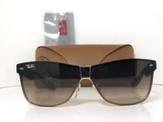   Ray Ban Sunglasses RB 3384 001/13 RB 3384 SMALL Made In Italy  